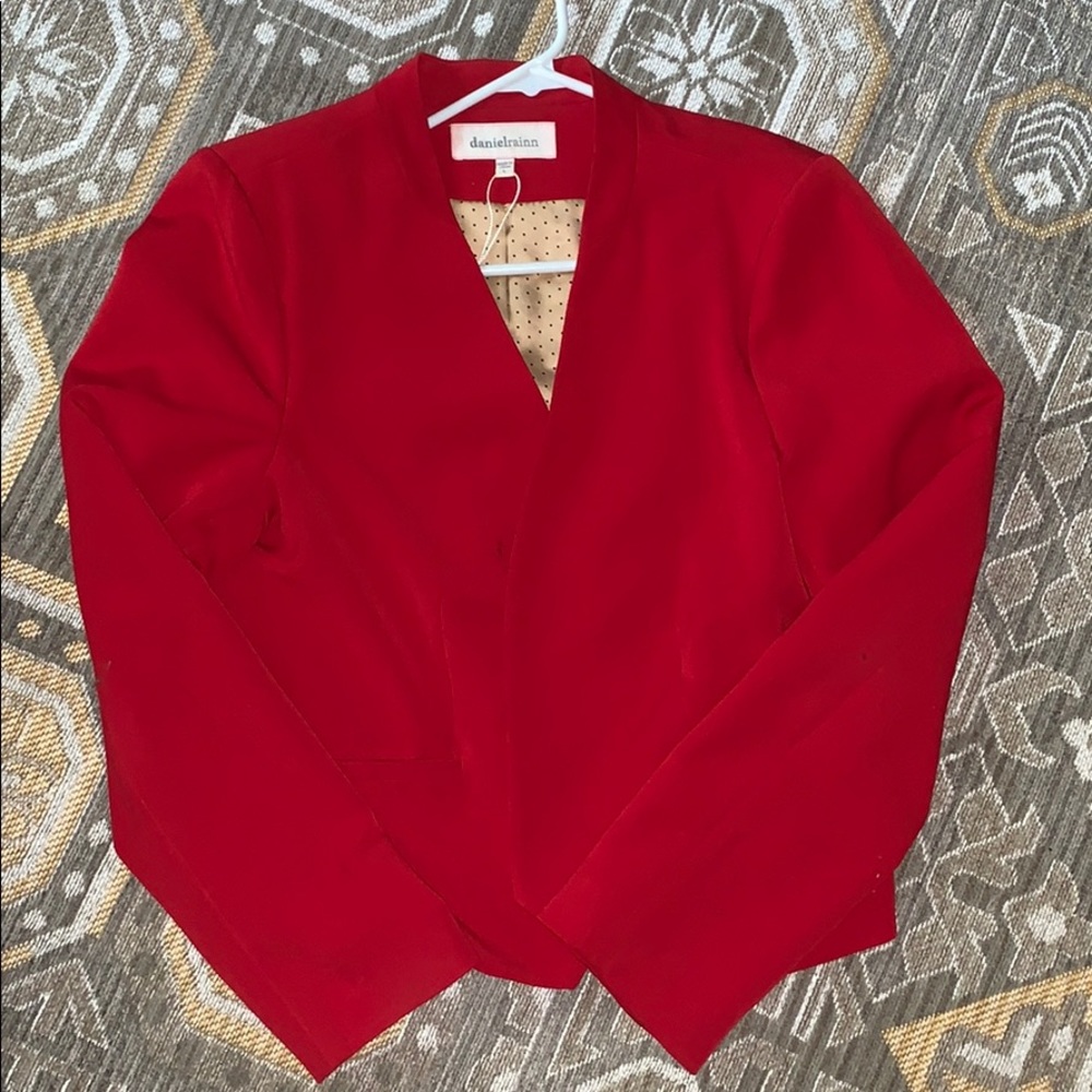 Super Cute Red blazer.